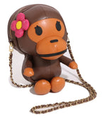 Baby Lisa Crystal Stone Plush Backpack